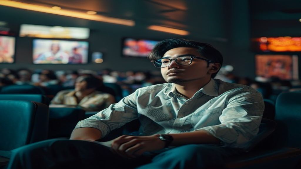 Gambar poster film terbaru 2026 dengan adegan aksi menegangkan
