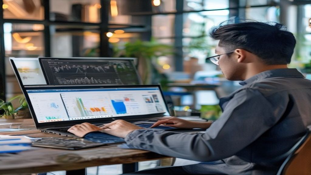 Ilustrasi optimalisasi SEO on page dengan struktur header dan konten yang terorganisir