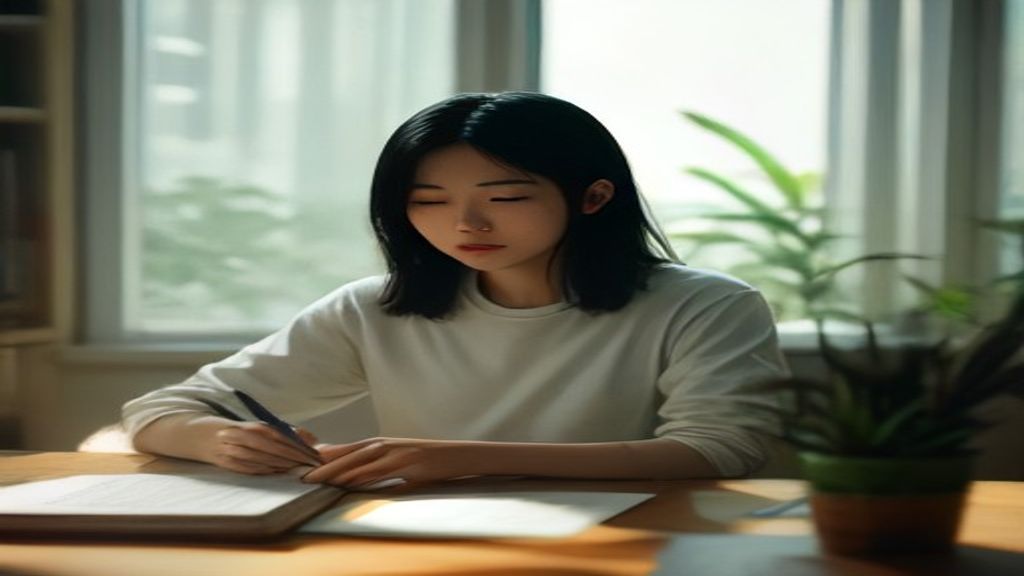 Ilustrasi orang belajar AI secara online gratis dengan laptop